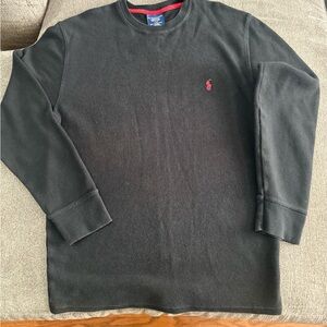 Polo by Ralph Lauren Black Long Sleeve Shirt